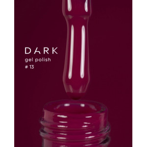 Dark gel polish 13, 6 ml